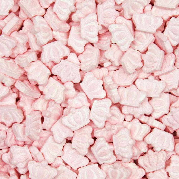Pink Princess Crown Shaped Sprinkles | Private Label  (48 units per/case) | Bakell