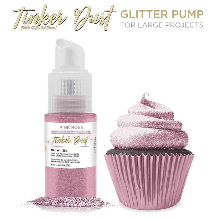 Pink Rose Tinker Dust® Glitter Spray Pump by the Case-Wholesale_Case_Tinker Dust Pump-bakell