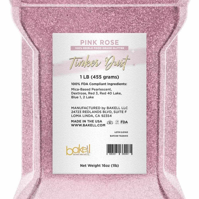Bulk Size Pink Rose Tinker Dust | Bakell