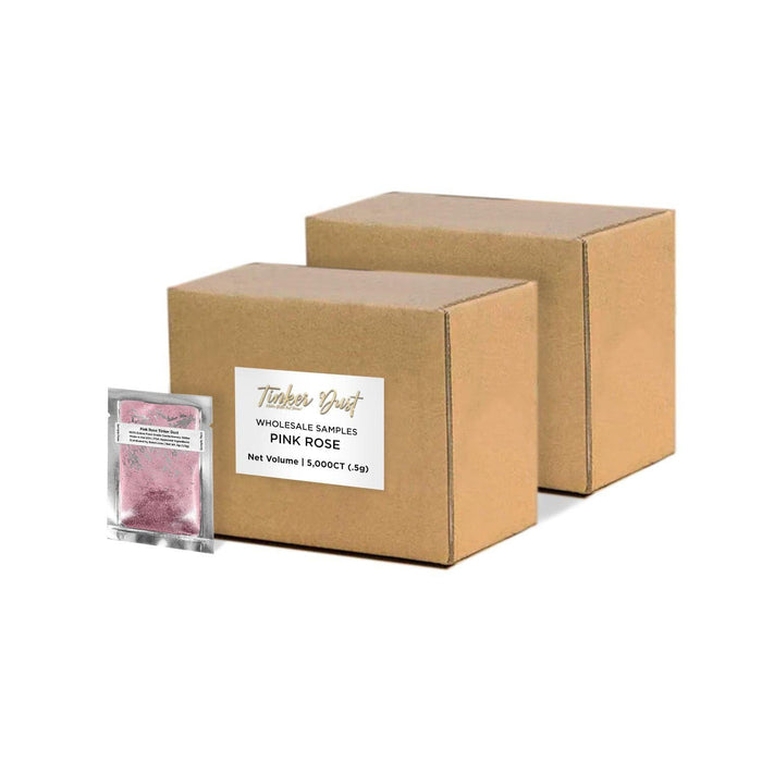 Pink Rose Tinker Dust Glitter Sample Packs Wholesale | Bakell