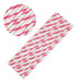 Pink & White Candy Cane Stripe Cake Pop Party Straws | Bulk Sizes-Cake Pop Straws_Bulk-bakell