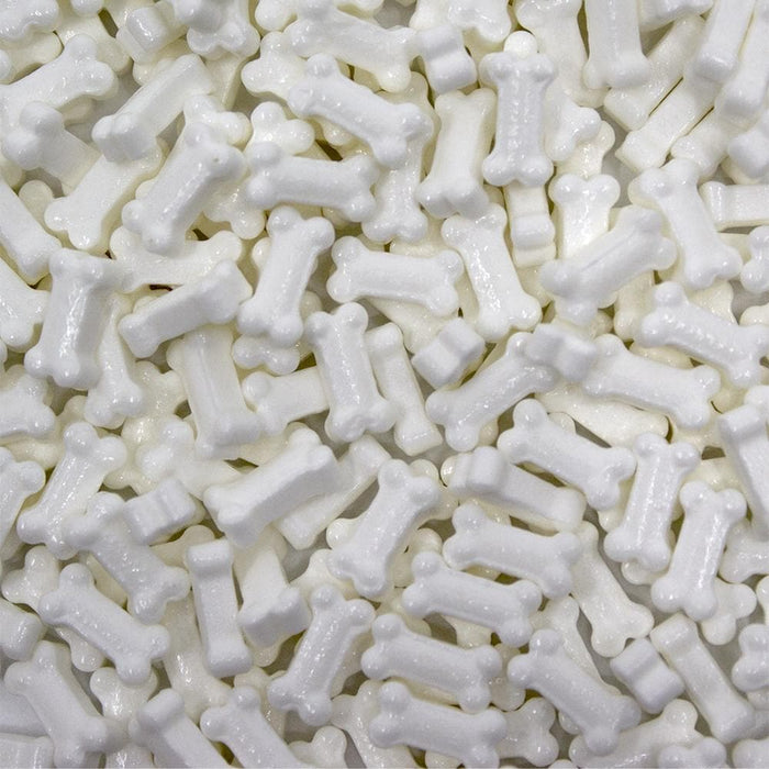 White Bones Shapes | Bulk Size Krazy Sprinkles | Bakell