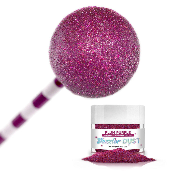 Plum Purple Dazzler Dust® 5 Gram Jar-Dazzler Dust_5G_Google Feed-bakell