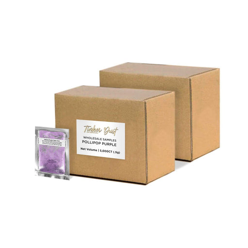 Pollipop Purple Tinker Dust Glitter Sample Packs Wholesale | Bakell