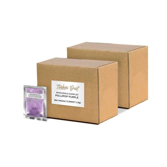 Pollipop Purple Tinker Dust Glitter Sample Packs Wholesale | Bakell