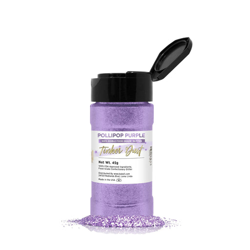 Pollipop Purple Tinker Dust glitter 45g Shaker  | Bakell