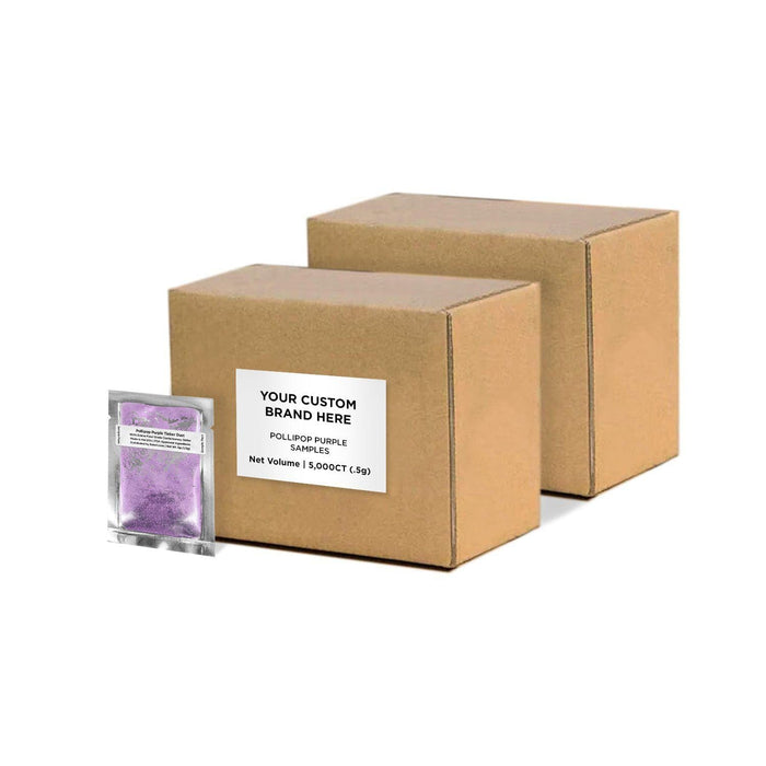 Pollipop Purple Tinker Dust Sample Packs by the Case | Private Label | Bakell