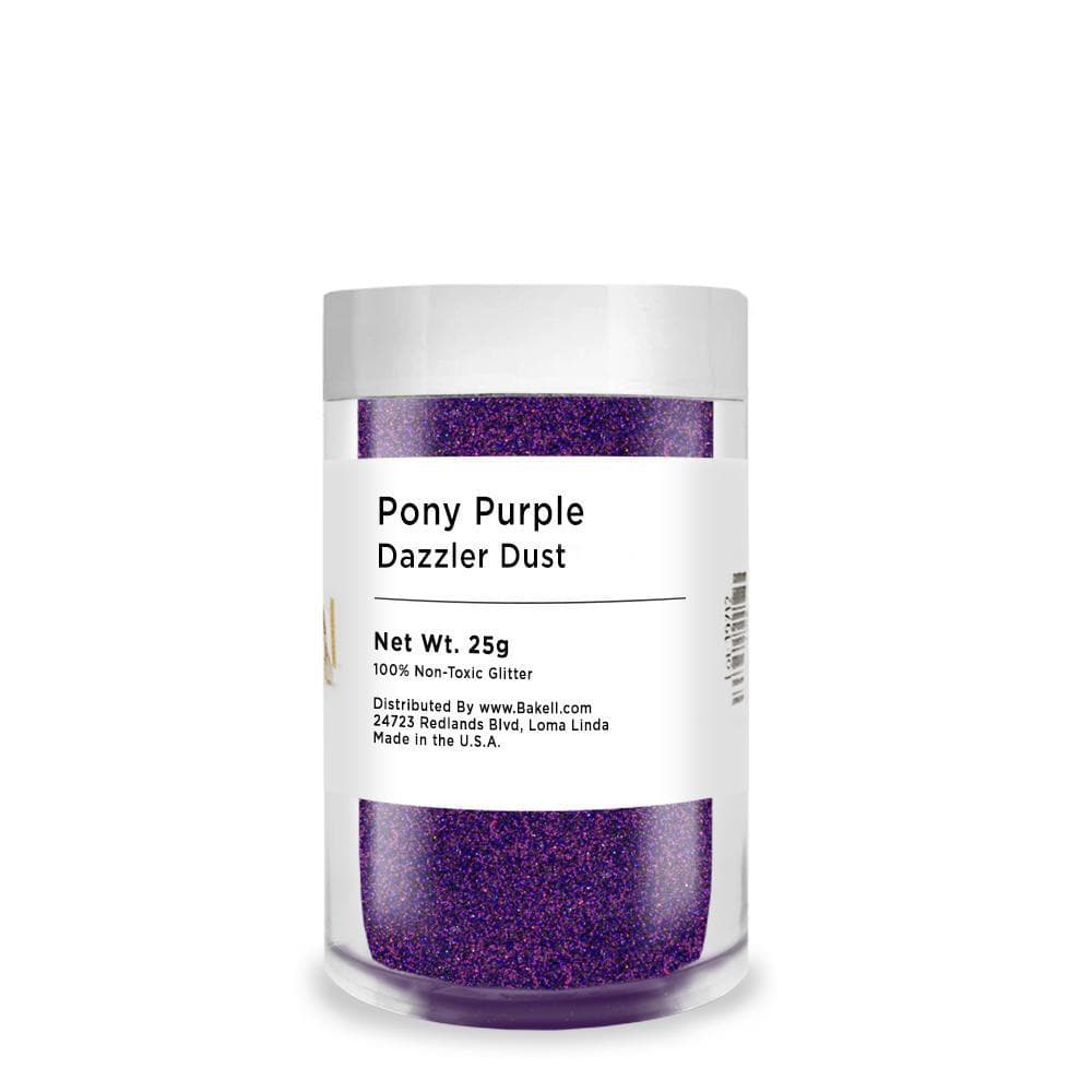 Bulk Size 25g Pony Purple Dazzler Dust | Bakell