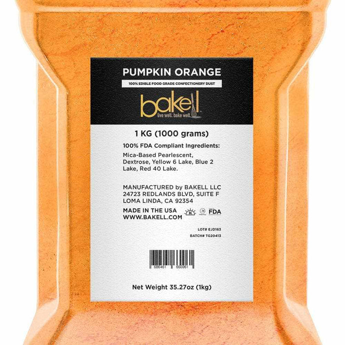 Purchase Now Orange Luster Dust | Your Brand Your Logo | Mini Pumps