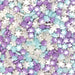 Purple and Blue Snowflake Shaped Sprinkles-Krazy Sprinkles_HalfCup_Google Feed-bakell