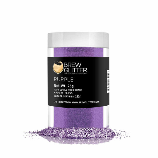 Purple Brew Glitter®, Bulk Size | Beverage & Beer Glitters from Bakell