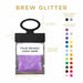 Purple Private Label Label Brew Glitter Hang Tag Neckers | Bakell