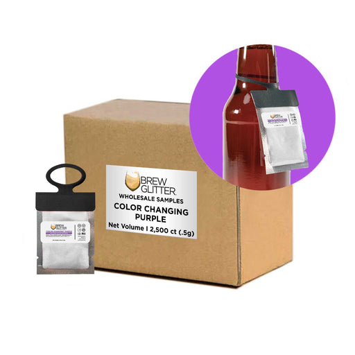 Purple Wholesale Color Changing Hang Tag Neckers | Bakell