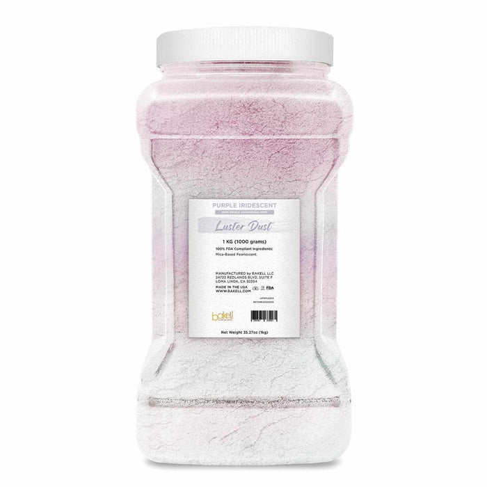 Purple Iridescent Luster Dust | 100% Edible & Kosher Pareve | Wholesale | Bakell.com