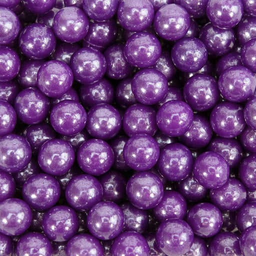 Purple Pearl 8mm Beads Sprinkles | Krazy Sprinkles | Bakell