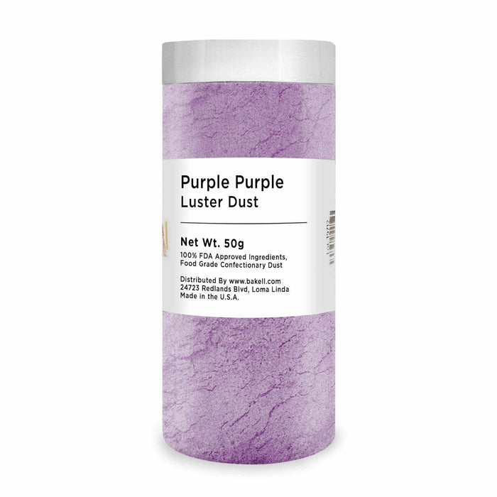 Buy Bulk Size 25g Purple Purple Luster Dust | Bakell