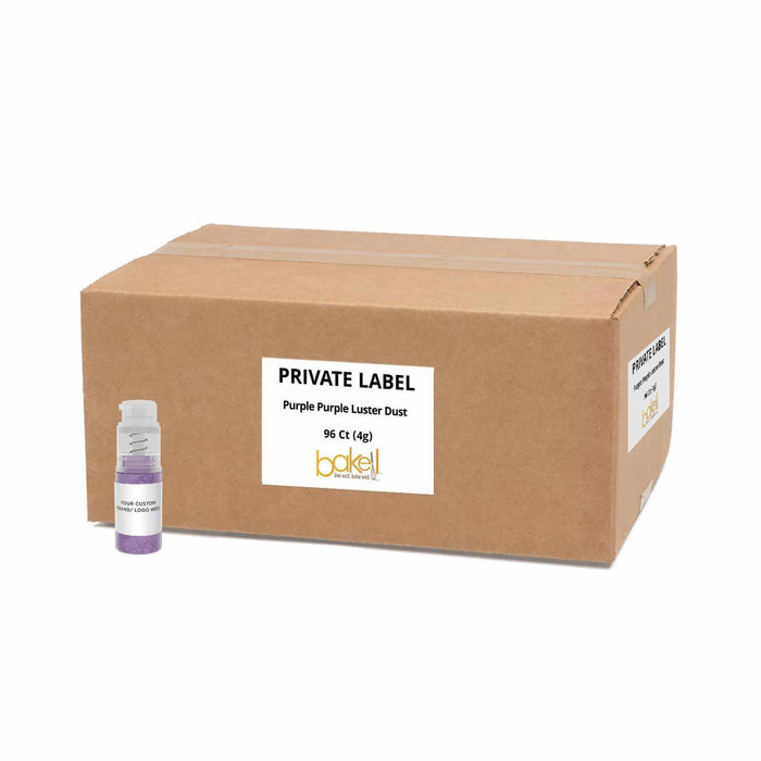Private Label Purple Purple Luster Dust Edible Glitter | Your Brand