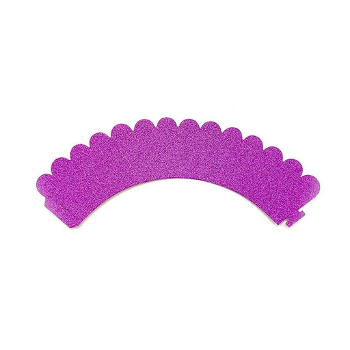 Purple Sparkle Cupcake Wrapper  | Bakell