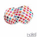 Rainbow Colored Heart Pattern Standard Size Cupcake Wrappers & Liners  | Bakell® Baking Products