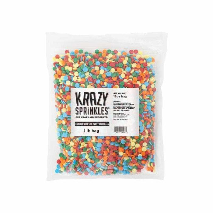 Rainbow Confetti Sprinkle | Krazy Sprinkles | Bakell