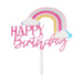 Rainbow Happy Birthday | Birthday Cake Topper | Bakell