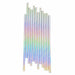 Rainbow Iridescent Cake Pop Party Straws-Cake Pop Straws-bakell