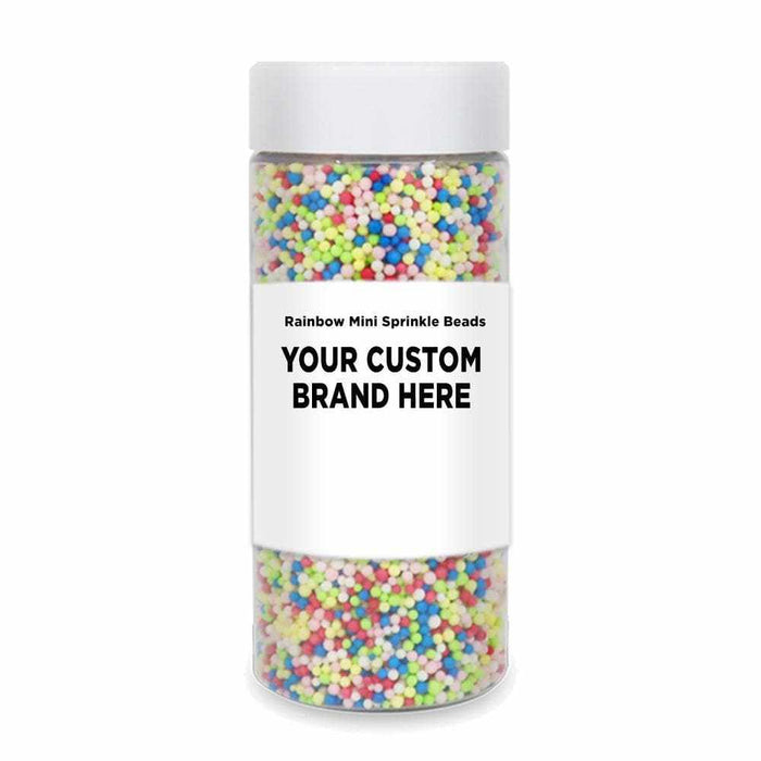 Rainbow Mini Sprinkle Beads | Private Label (48 units per/case) | Bakell