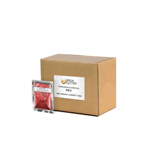 Red Brew Glitter Sample Packs Wholesale | Bakell