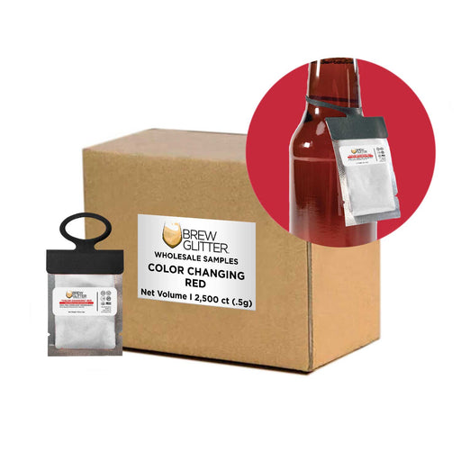 Red Color Changing Brew Glitter Necker | Wholesale | Bakell