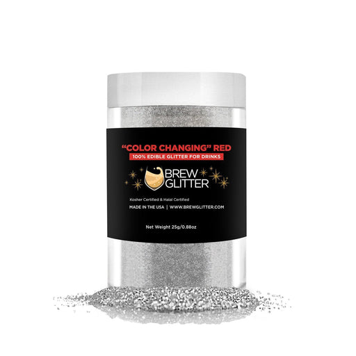 Bulk Size Red Color Changing Glitter | Bakell