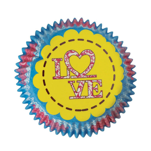 Red Heart Love Cupcake Wrappers & Liners |  Bakell® Baking Products