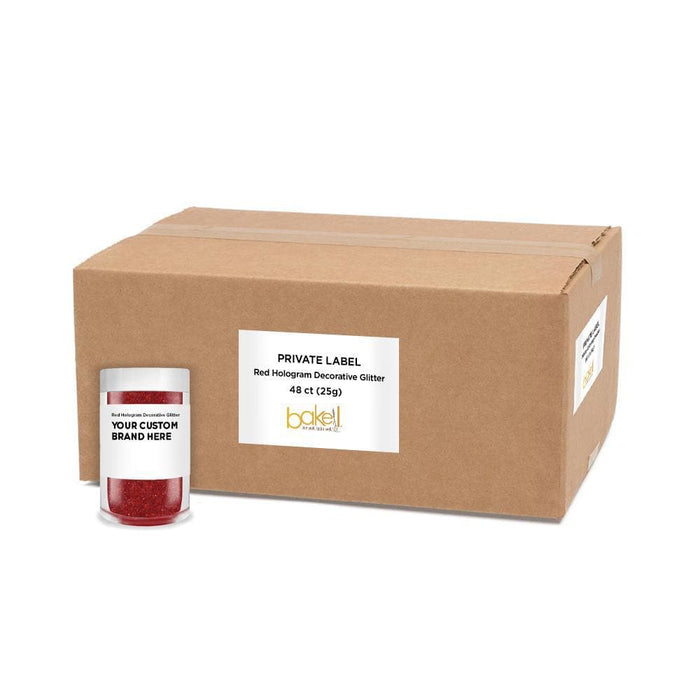 Private Label Red Hologram Dazzler Dust® | Bakell