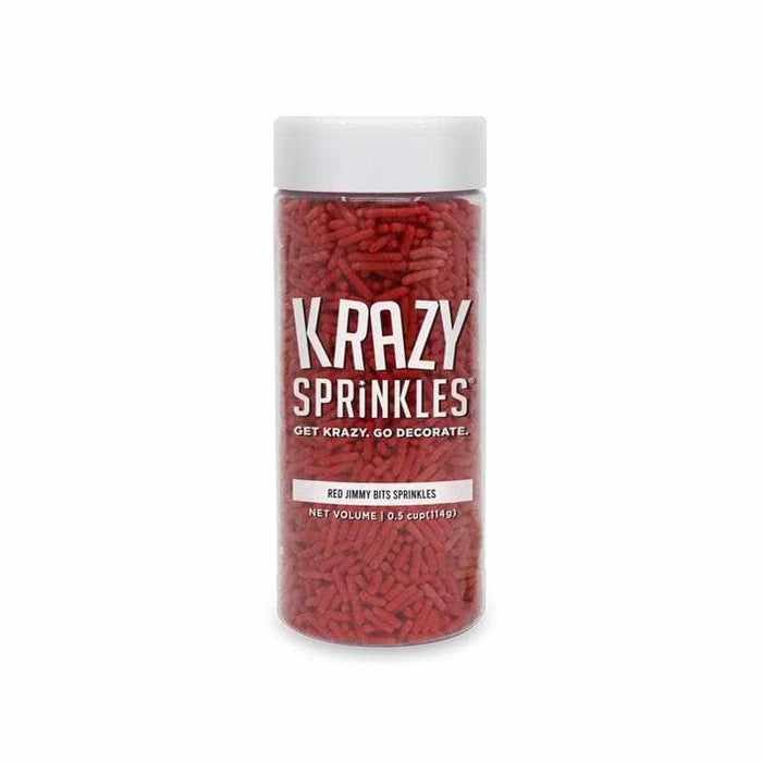 Red Jimmies Sprinkles Wholesale (24 units per/ case) | Bakell