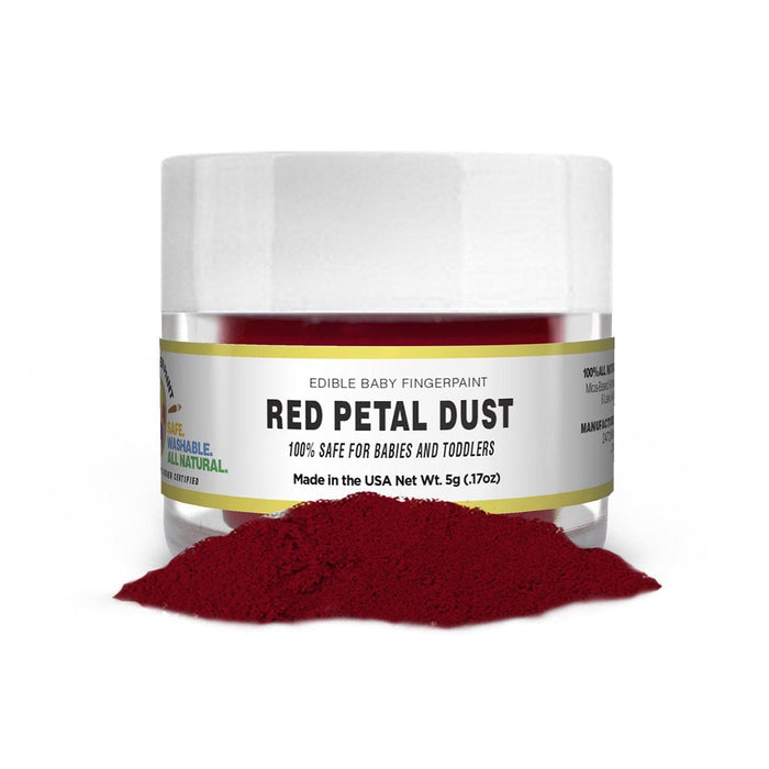 Red Au Naturel Petal Dust | Youth Finger Paint Consumable | Bakell