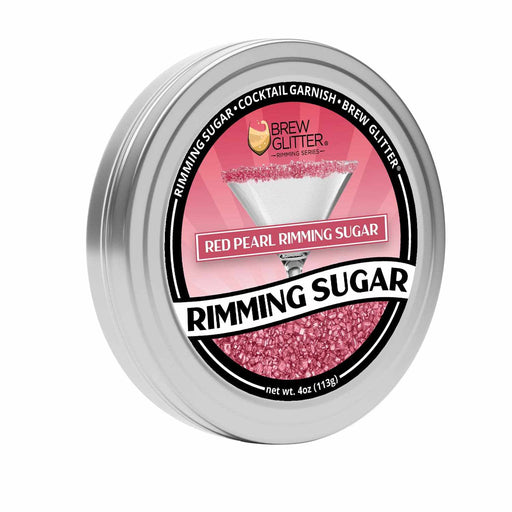 Buy Red Pearl Rimming Sugar for Cocktails - Red Sugar - Bakell