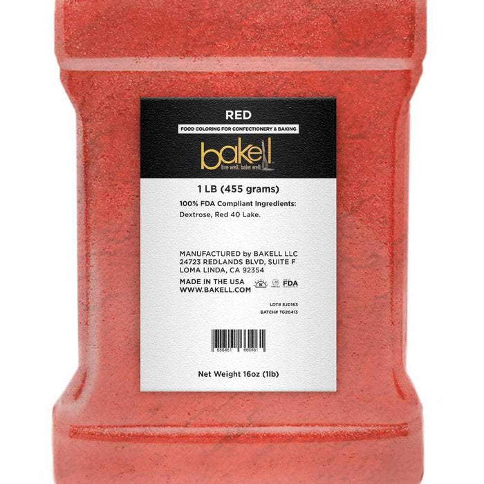 Red Petal Dust  | Edible Food Coloring Powder  | Kosher  | Bakell