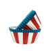 Red, White & Blue Pin Wheel Standard Size Cupcake Wrappers & Liners | Bakell® Baking Products
