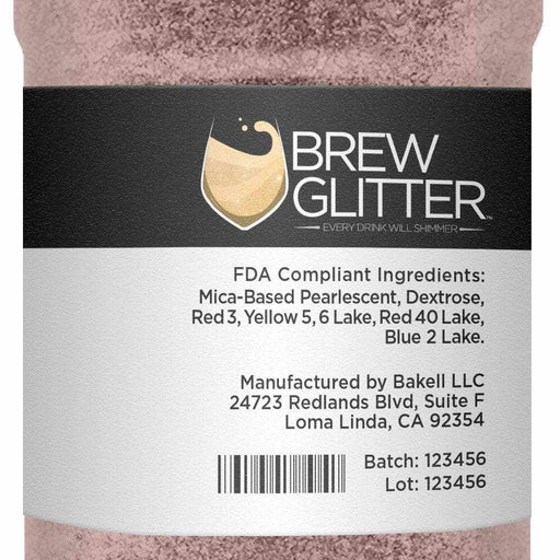 Rose Gold Brew Glitter® | #1 site for beer, cocktail & wine glitter!
