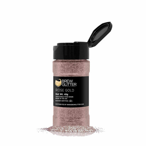 Rose Gold Brew Glitter® | #1 site for beer, cocktail & wine glitter!