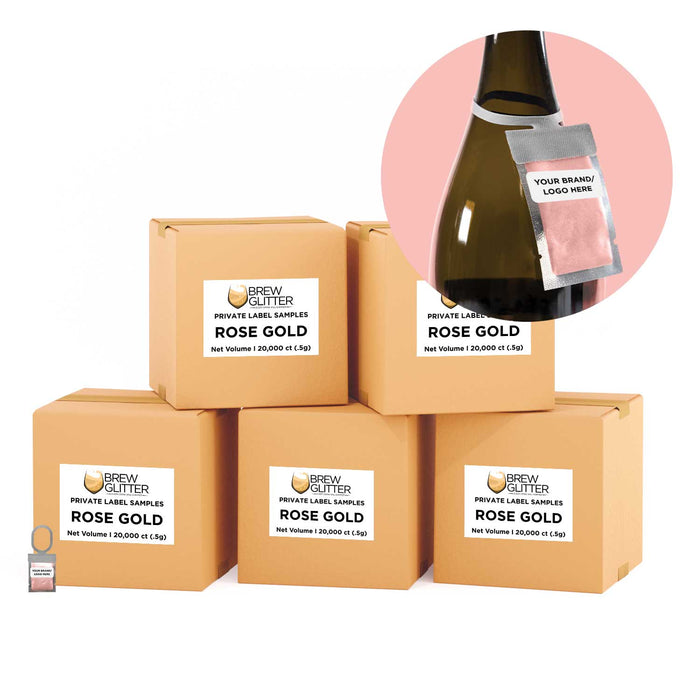 Rose Gold Brew Glitter Necker | Private Label | Bakell