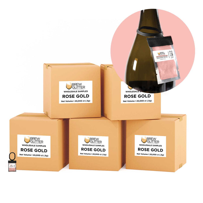 Rose Gold Brew Glitter Necker | Wholesale | Bakell