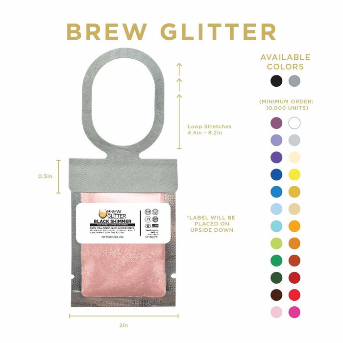Rose Gold Brew Glitter Necker | Wholesale | Bakell