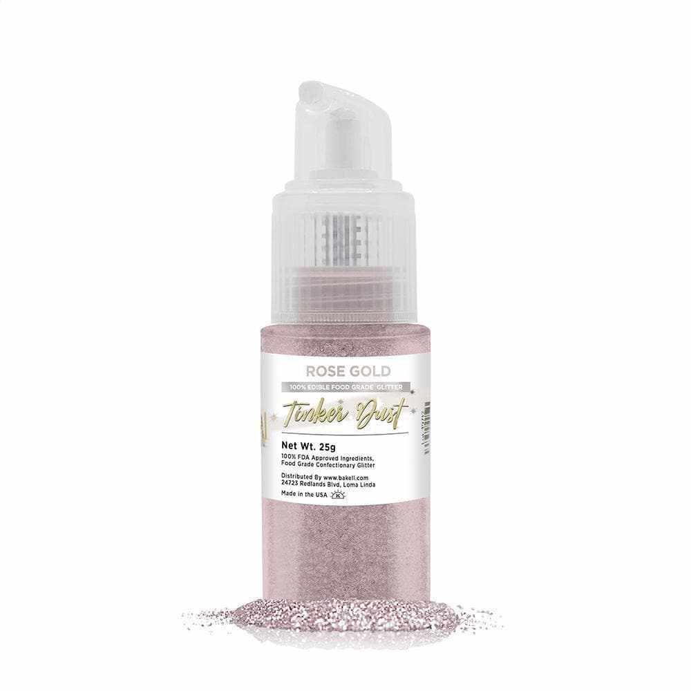 BAKELL® Paillettes comestibles or rose, 25 g, TINKER DUST
