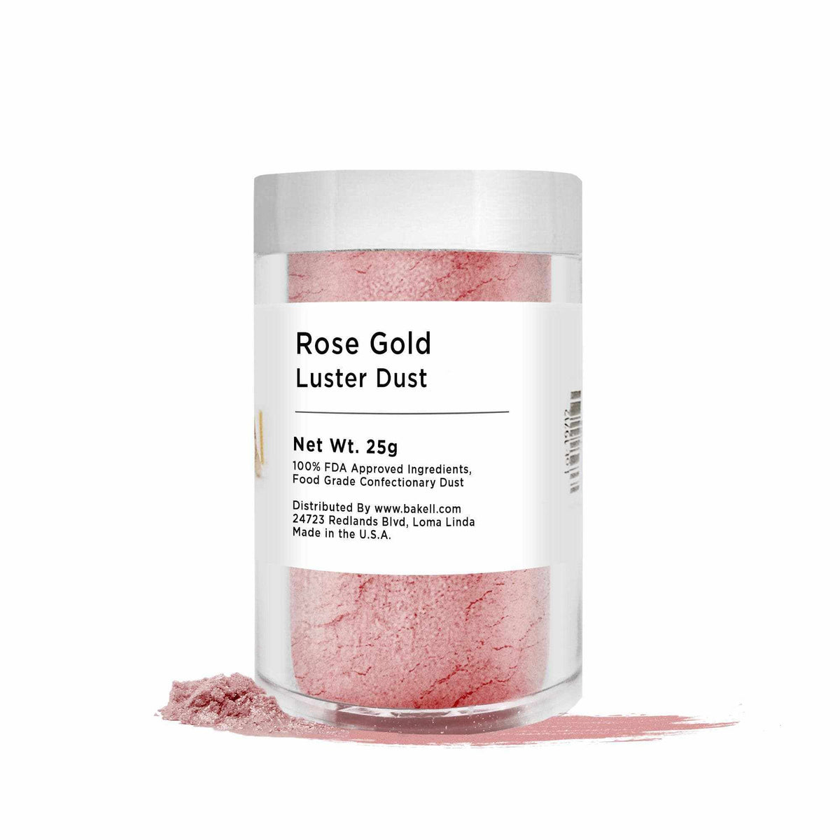 Rose Gold Luster Dust 100 Edible & Kosher Pareve Wholesale