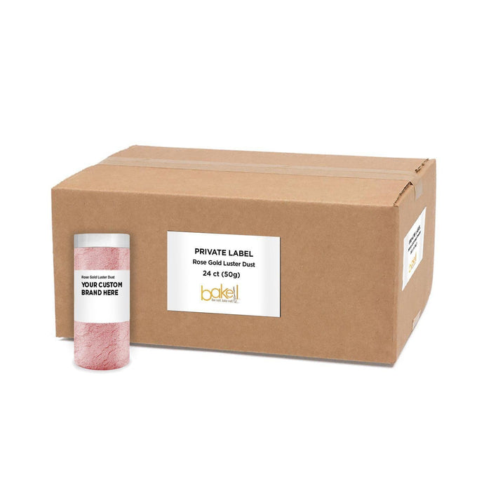 Private Label Rose Gold Iridescent Glitter Dust | Bakell