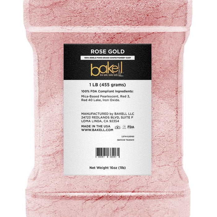 Rose Gold Luster Dust Wholesale | Bakell
