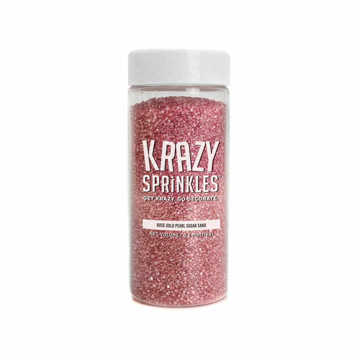 Rose Gold Sugar Sand Sprinkles-Krazy Sprinkles_HalfCup_Google Feed-bakell