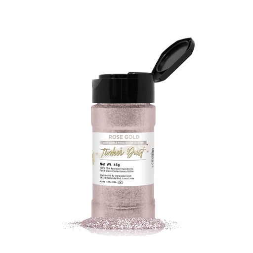 Rose Gold Tinker Dust glitter 45g Shaker  | Bakell