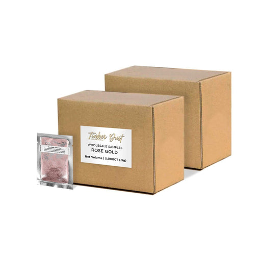 Rose Gold Tinker Dust Glitter Sample Packs Wholesale | Bakell