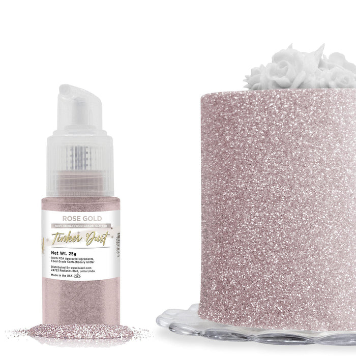 Rose Gold Tinker Dust® Glitter | Spray Pump by the Case Private Label-Private Label_Tinker Dust Pump-bakell